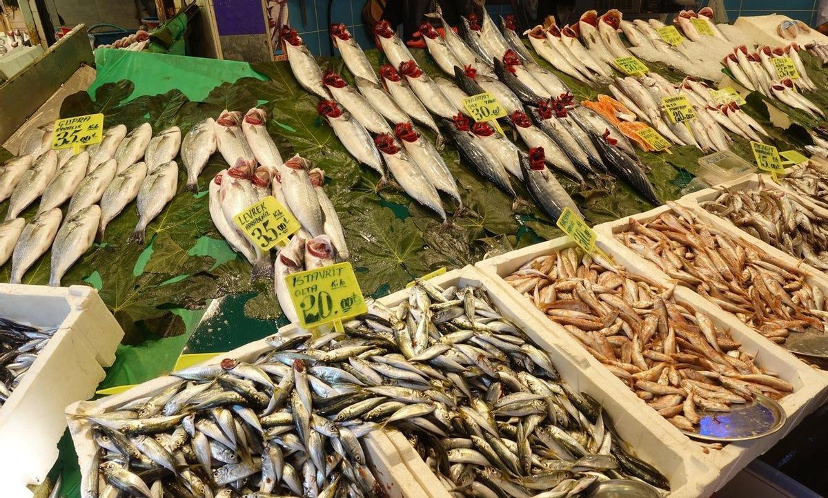 Mercado de pescado de Eminönü