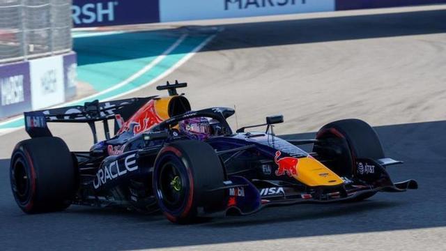 Max Verstappen, durante el GP de Miami.
