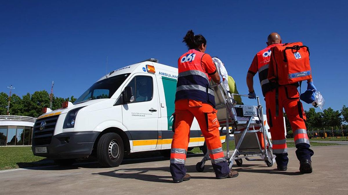 Sanitarios del 061.
