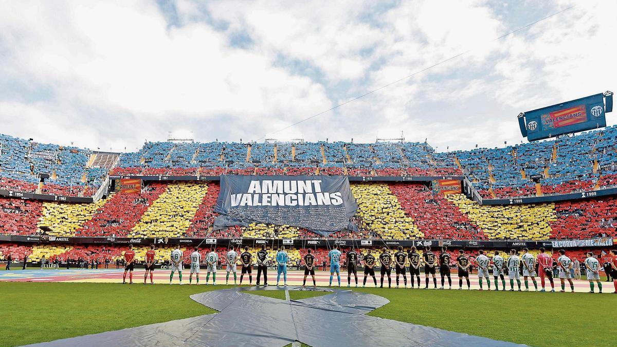 Mestalla celebra el seu partit 1.500 en Primera Divisió