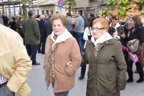 Regreso del Santo Cristo hasta su ermita desde San Jose? Obrero en Cieza