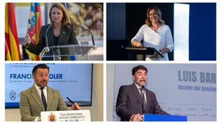 Los cuatro alcaldes clave para el futuro del PPCV