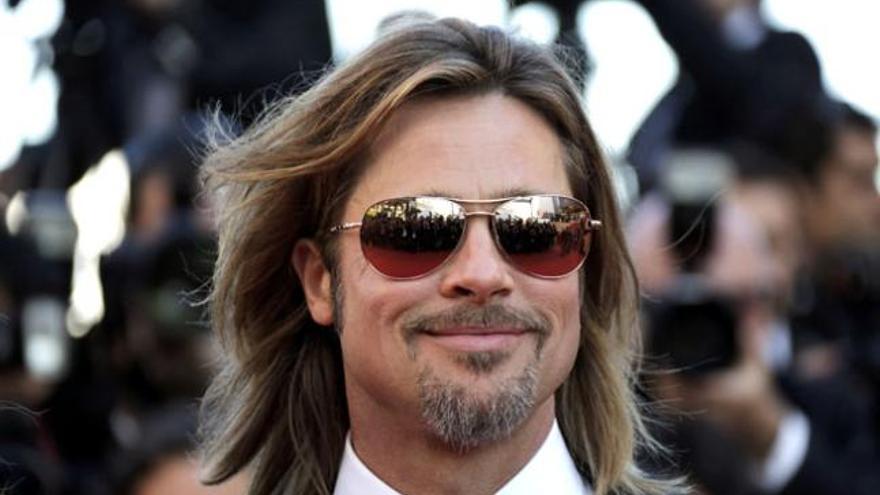 El actor Brad Pitt en Cannes.