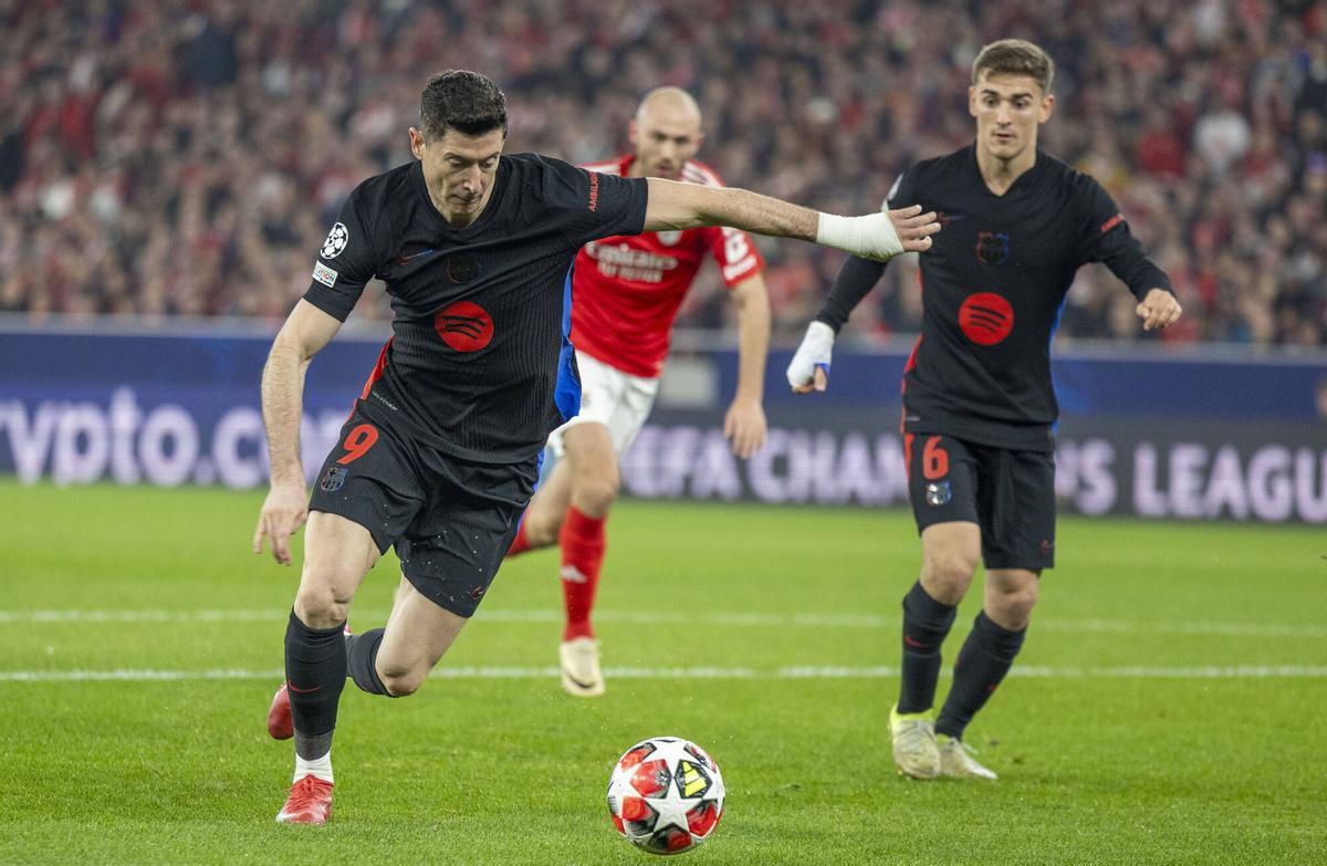 Lewandowski, en el último duelo en Da Luz