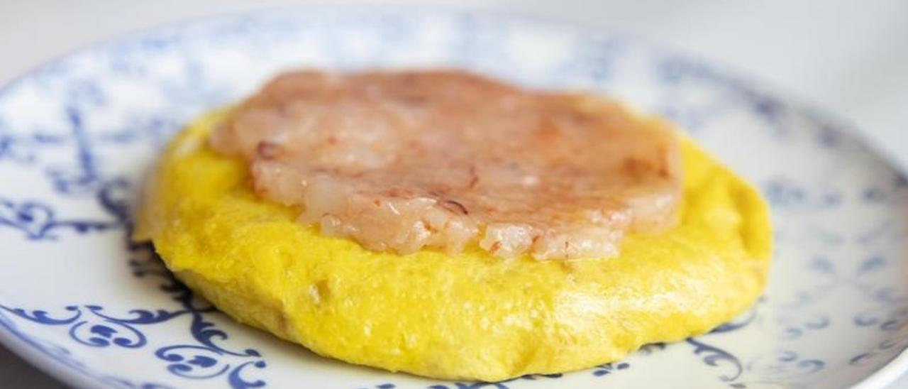 La tortilla de Betanzos del restaurante Batea.