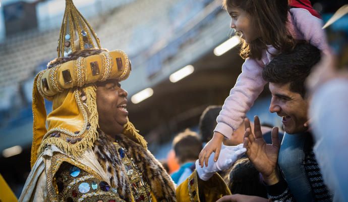 Los Reyes Magos llegan a Santa Cruz de Tenerife.