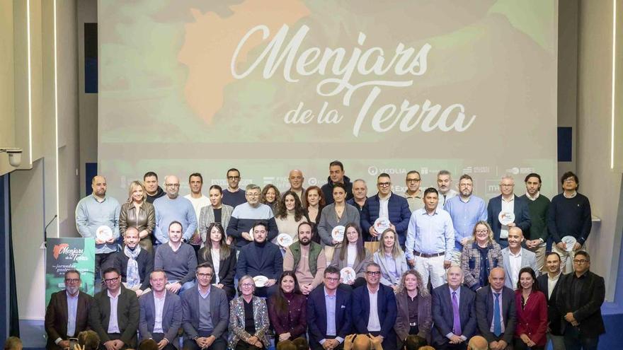 La gala «Menjars de la Terra» reivindica el origen y la excelencia del producto alicantino