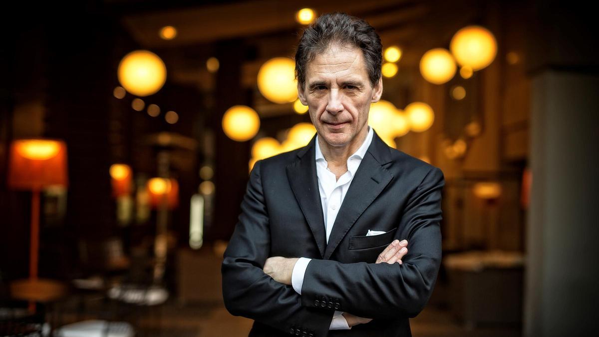 David Lagercrantz, durante una de sus visitas a Barcelona.