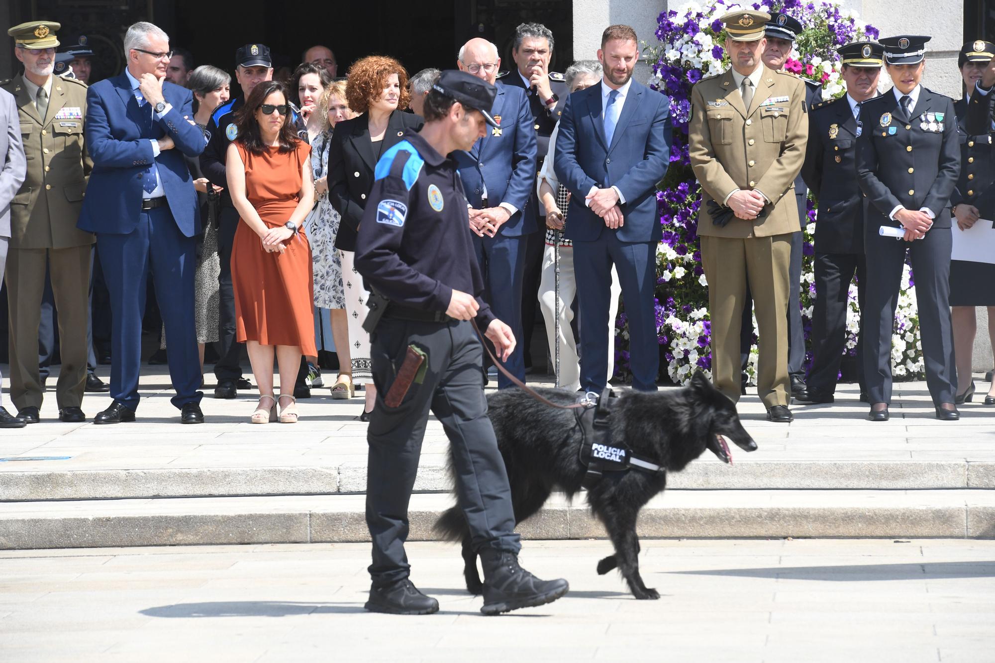 A Coruña celebra el Día de la Policía Local con una exhibición