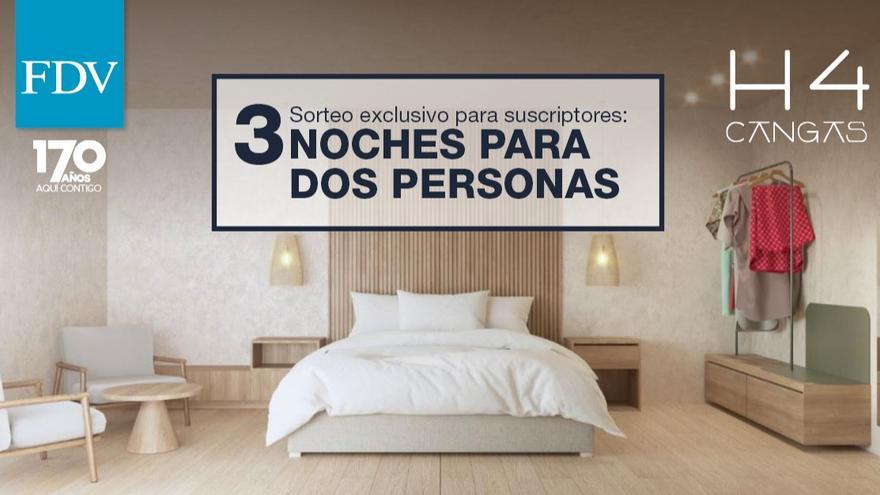 Sorteo de 3 noches en el Hotel H4 de Cangas