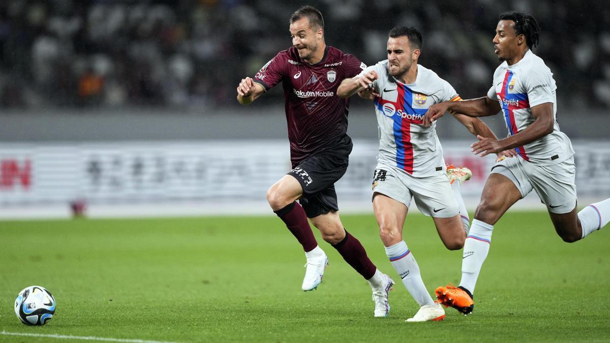 El Barça jugó ante el Vissel Kobe en Tokio la pasada temporada