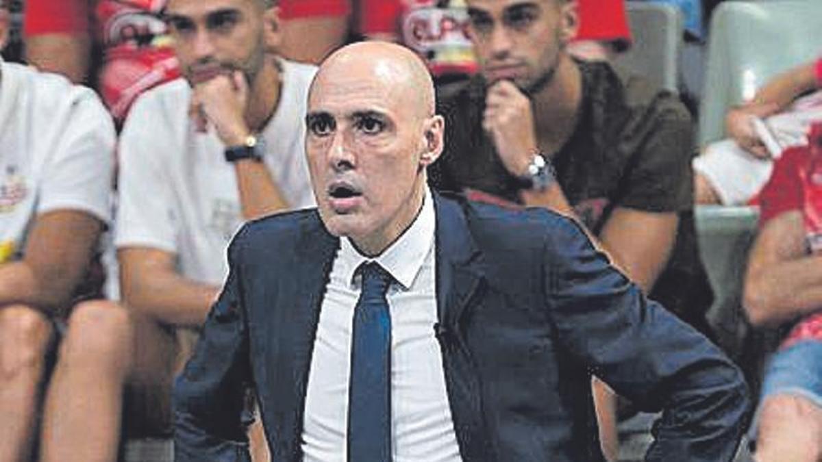 Javi Rodríguez, entrenador de ElPozo.