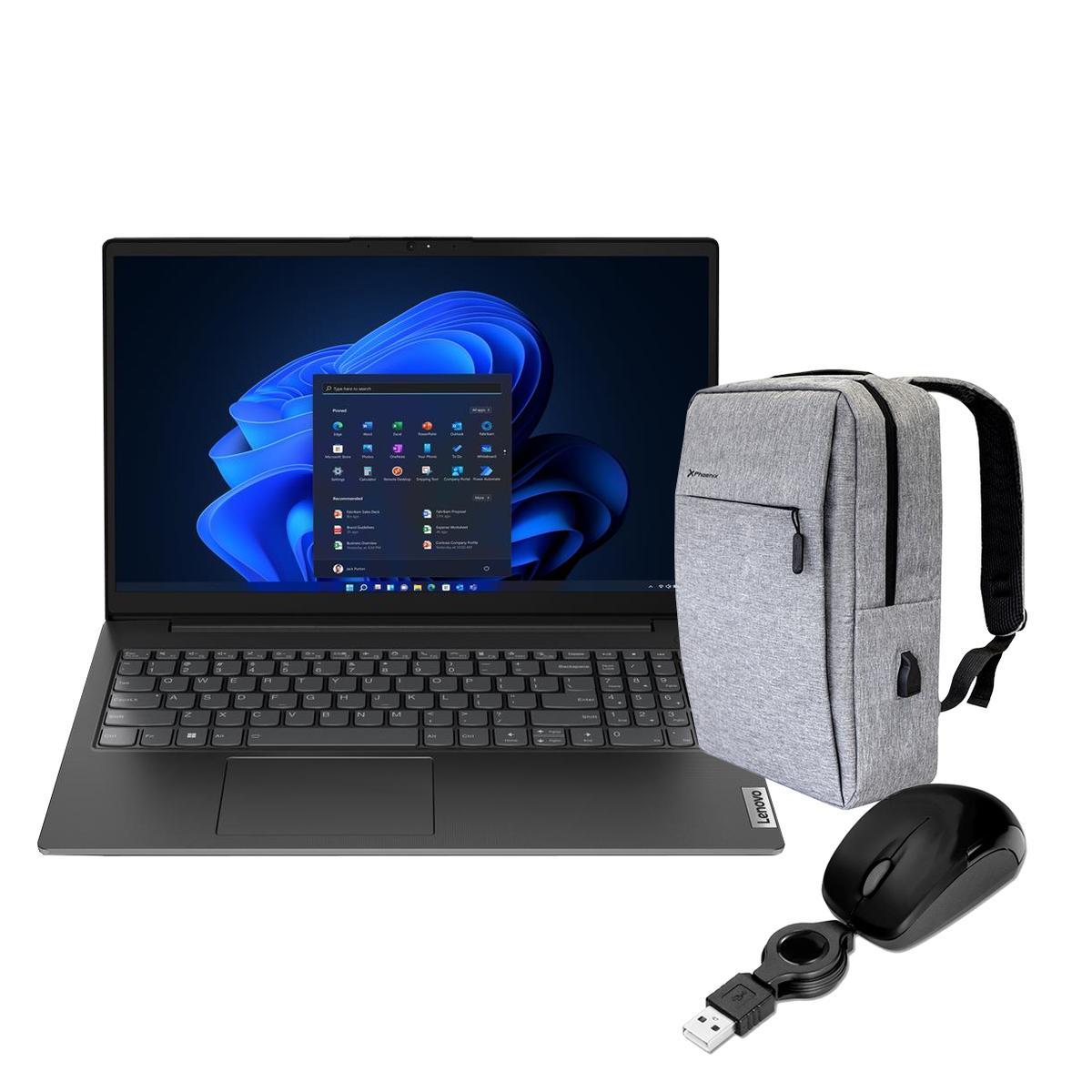 Pack Lenovo II con el portátil Lenovo V15.