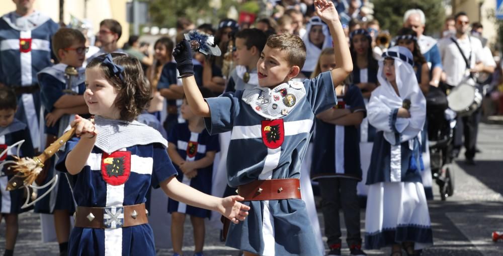 Desfile infantil de los Moros y Cristianos de Ibi