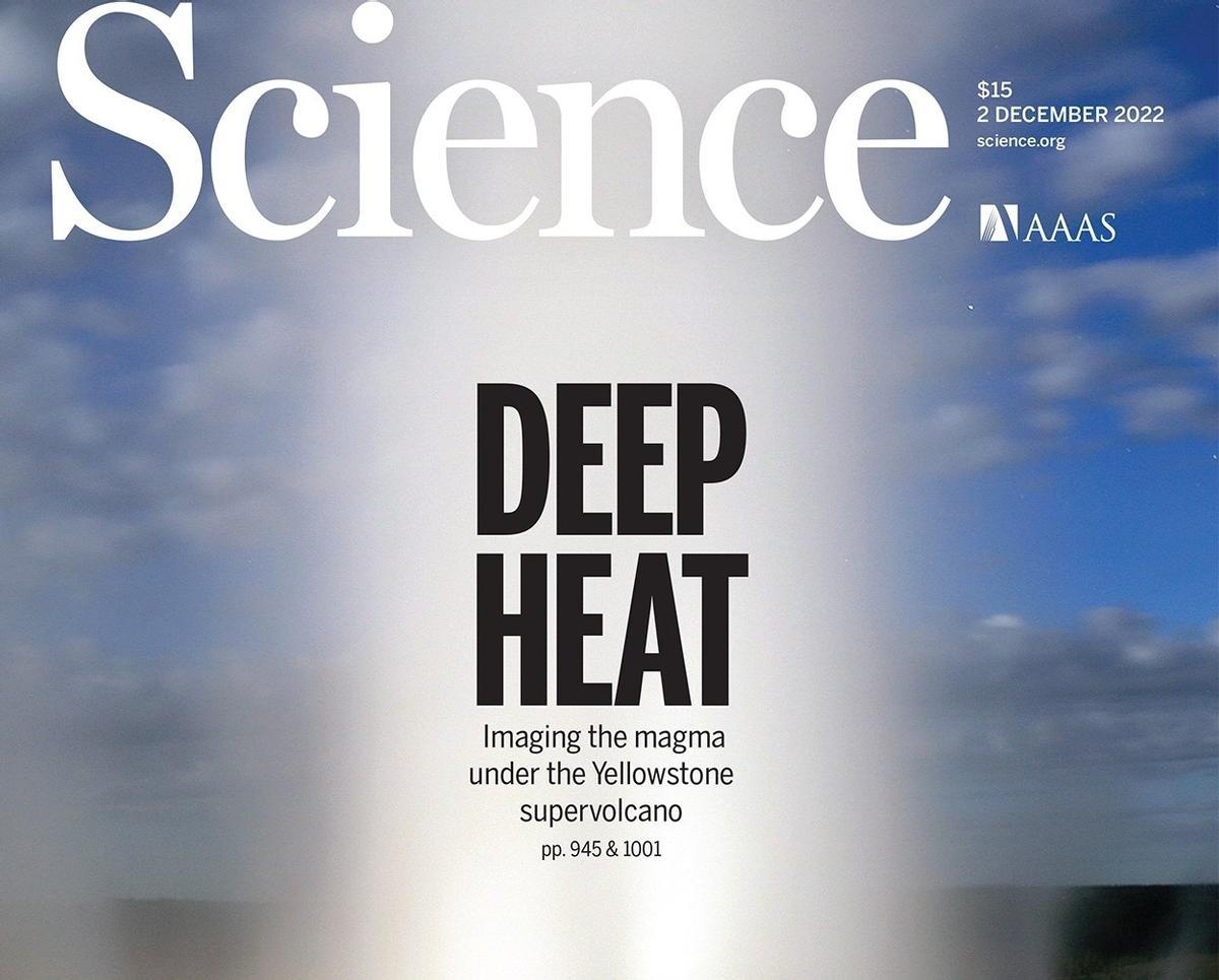 Portada de la revista Science sobre la investigación.