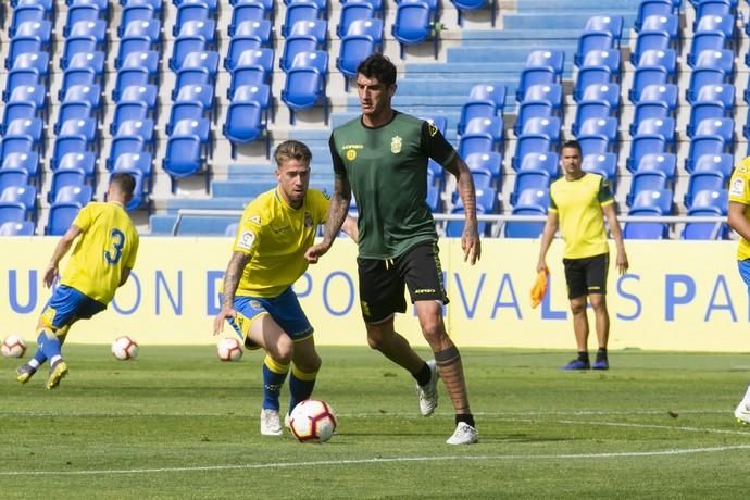 17.04.19. Las Palmas de Gran Canaria.Fútbol segunda división temporada 2018-19. Entrenamiento de la UD Las Palmas. Estadio de Gran Canaria.  Foto Quique Curbelo  | 17/04/2019 | Fotógrafo: Quique Curbelo