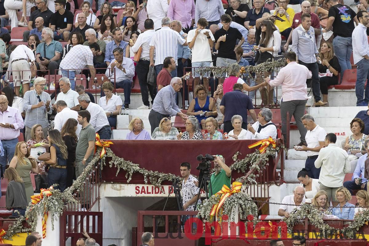 Cuarta corrida en la Feria Taurina de Murcia (Castella, Manzanares y Ureña)