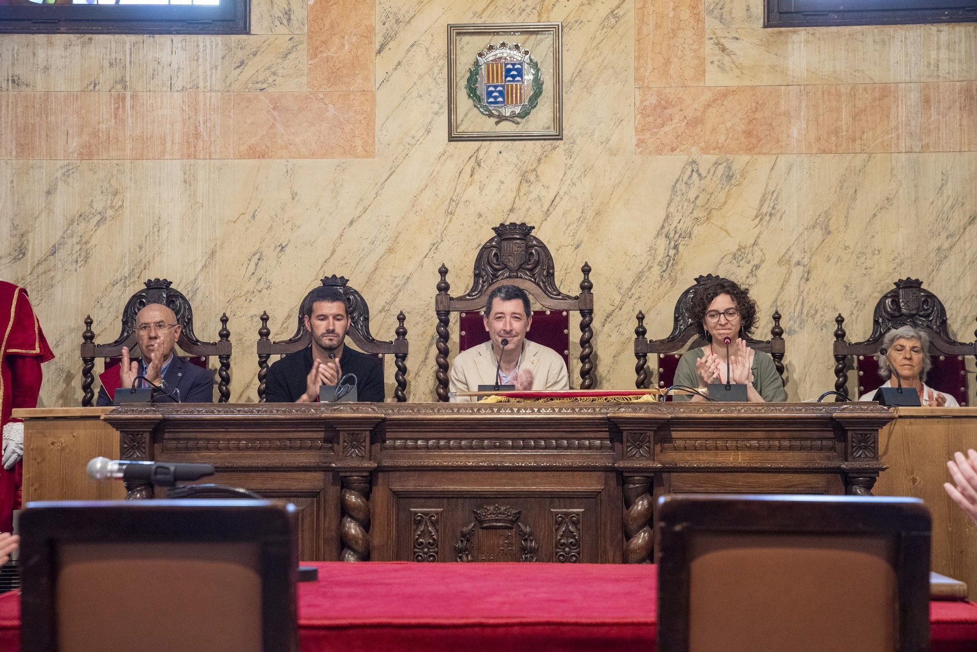 Ple de Patum i cercavila del Tabal a Berga