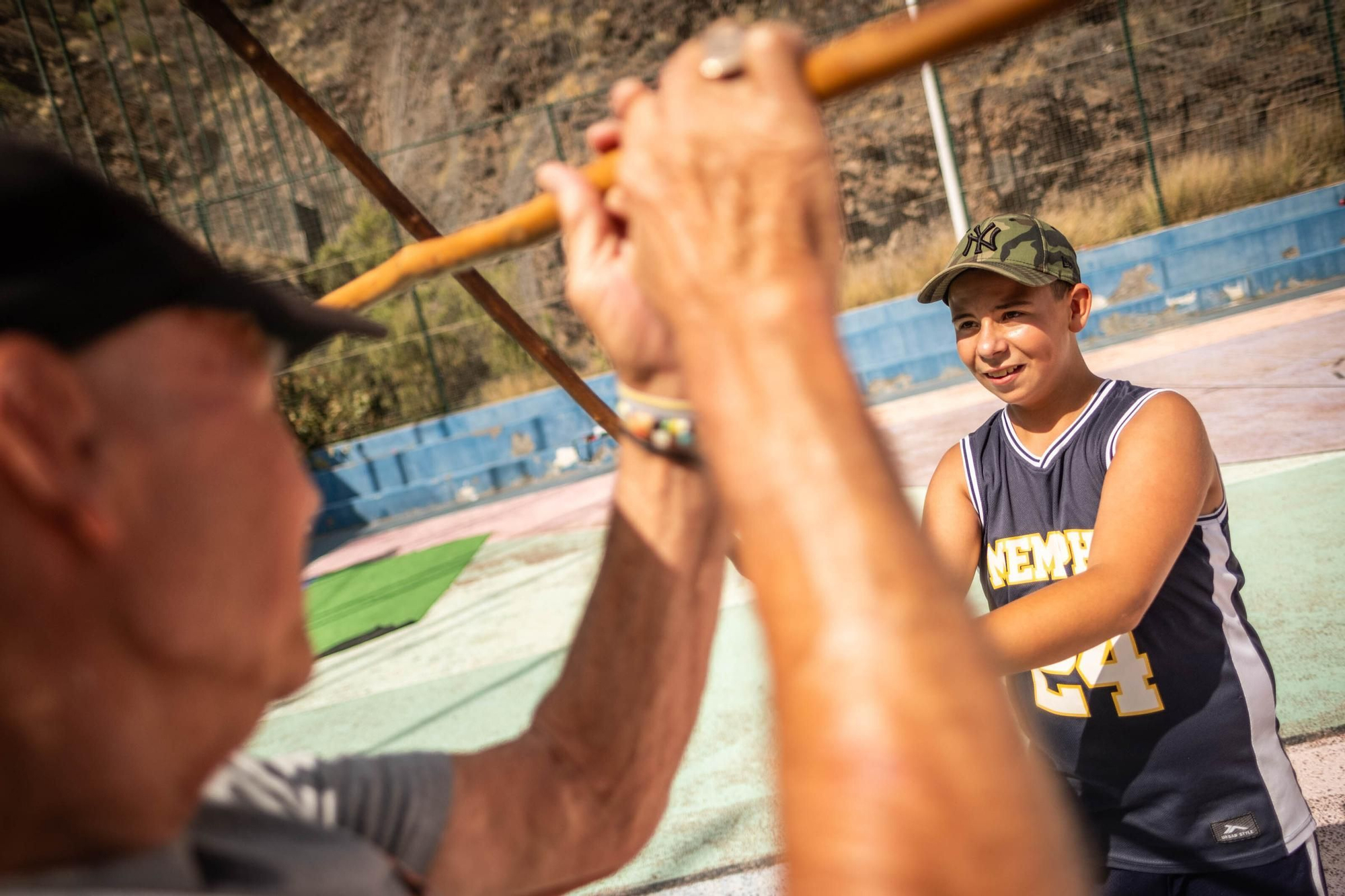 Taller de juegos autóctonos en Santa Cruz de Tenerife