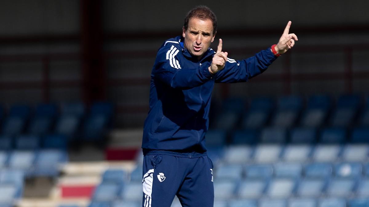 Jagoba Arrasate, entrenador de Osasuna