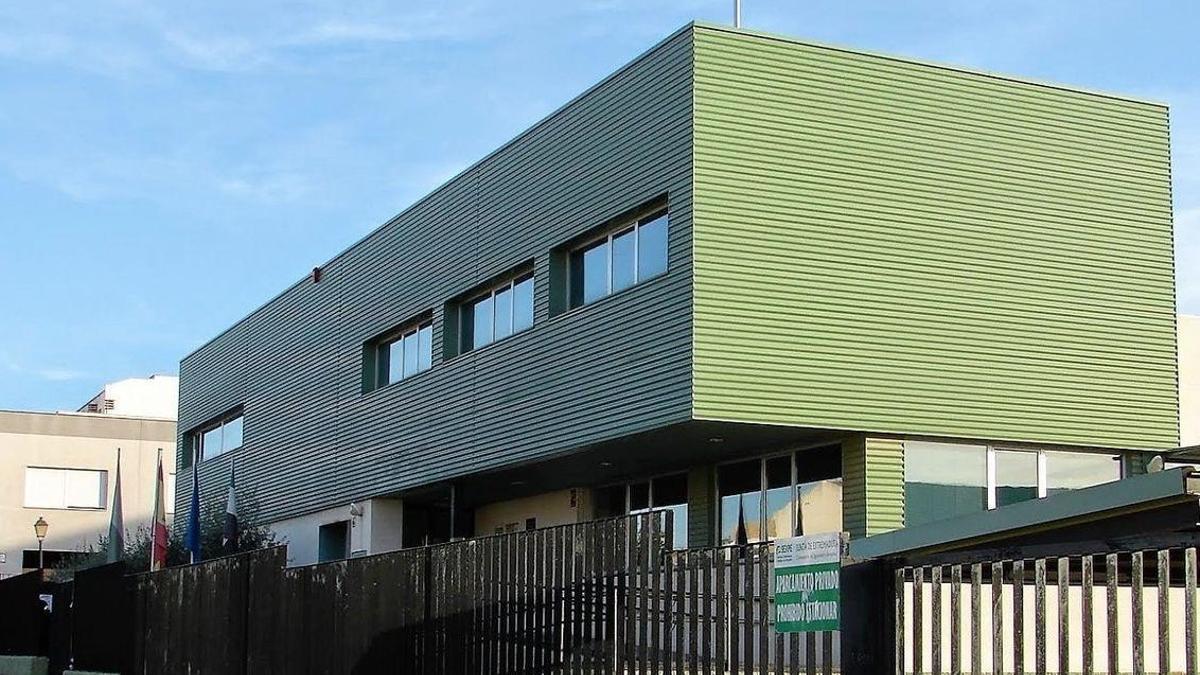 Edificio del Sexpe en Almendralejo, situado en la avenida Rafael Alberti.