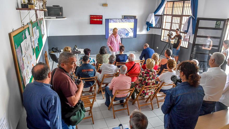 Presentación de las obras para acondicionar un acceso seguro para los peatones en El Secadero