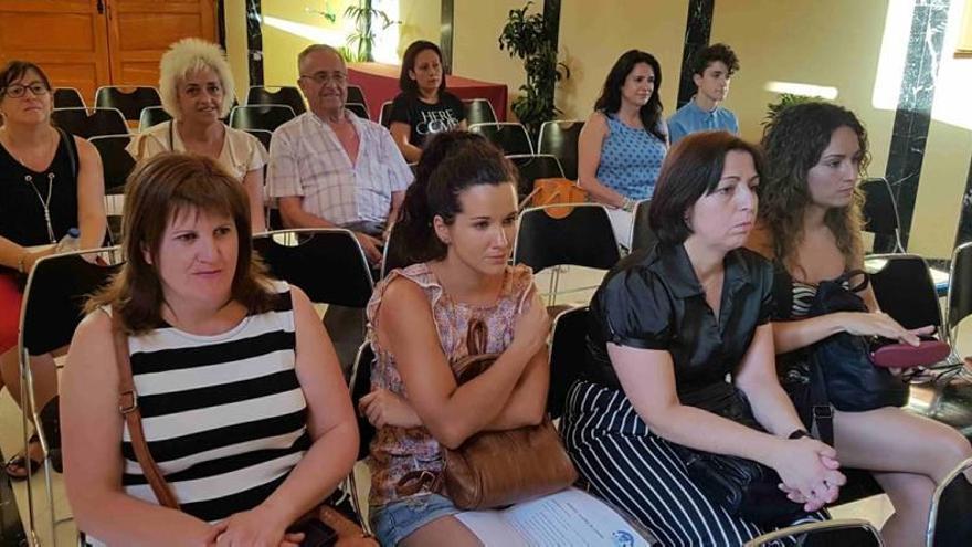 Vecinos de Caravaca que estuvieron presentes en el último pleno municipal.