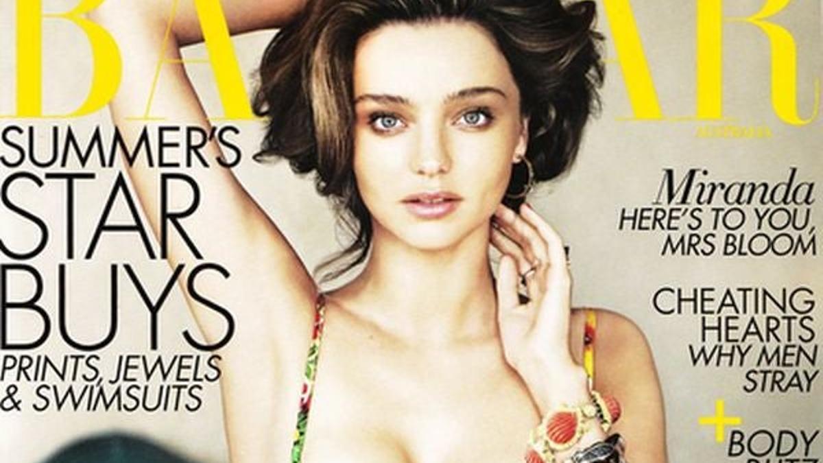 Miranda Kerr Se Desnuda Para Harper S Bazaar Cuore