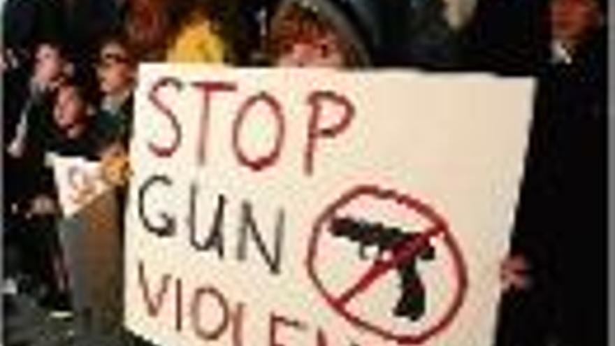 Protesta contra les armes de foc.