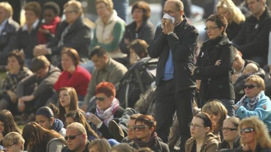 Emotivo funeral por las víctimas del accidente de Suiza