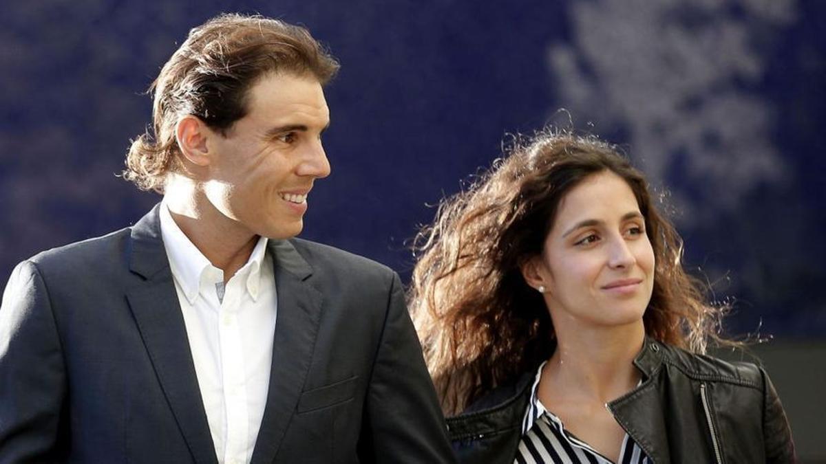 Rafa Nadal y Mery Perelló.