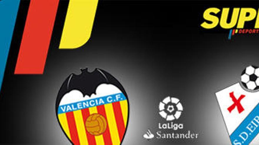 Horario y dónde ver el Valencia CF-Eibar