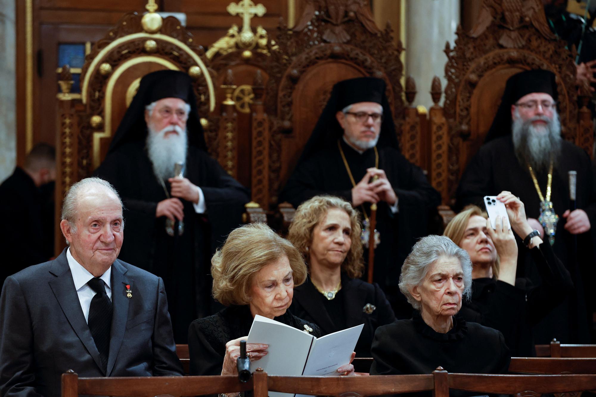 Funeral of former King of Greece Constantine II, in Athens