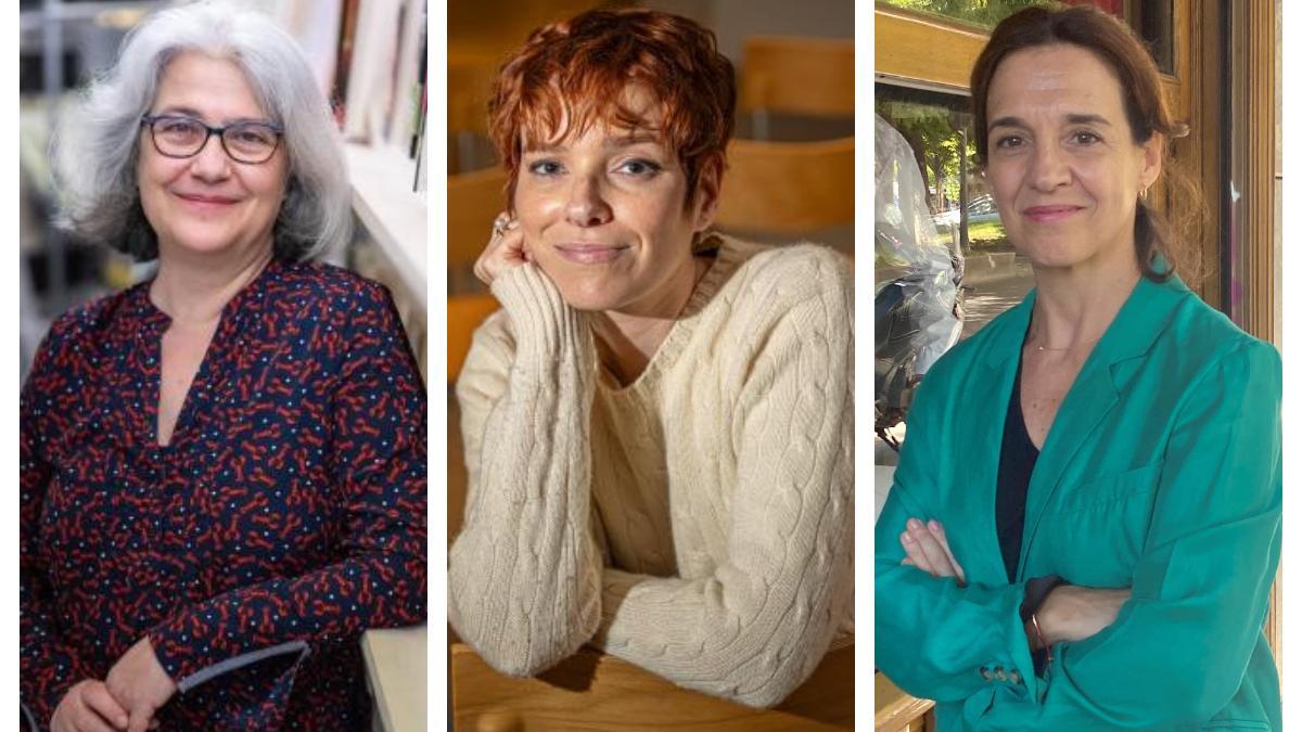 Rosa Ribas, Virginia Feito y María Fasca