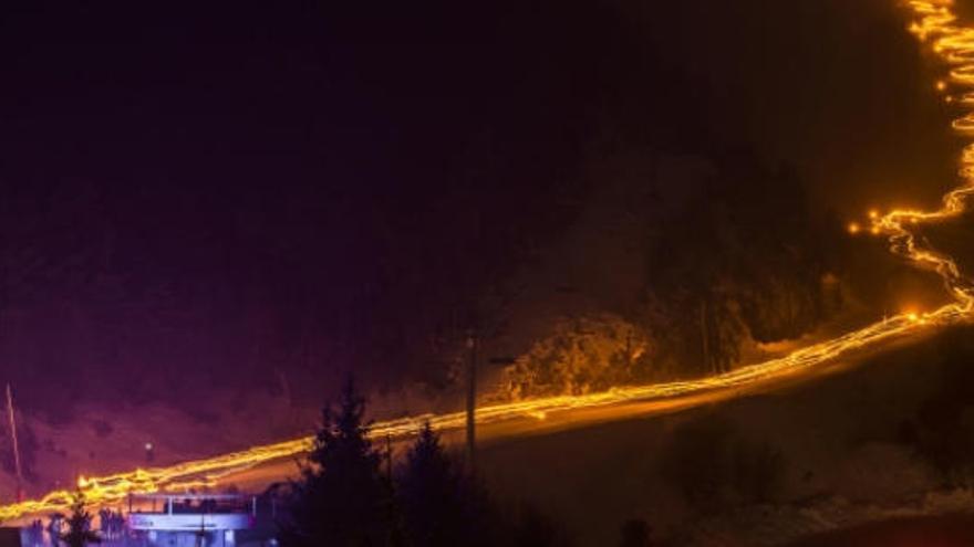 Imatge de la baixada de torxes de l&#039;any 2018