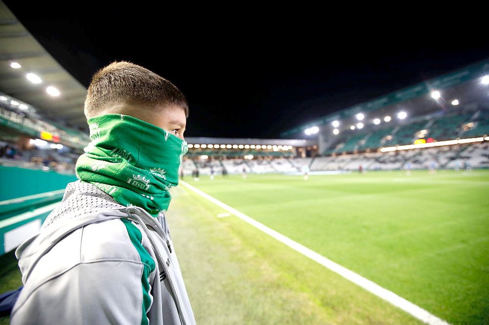 Córdoba CF - Montijo/Las imágenes de la afición en el Arcángel