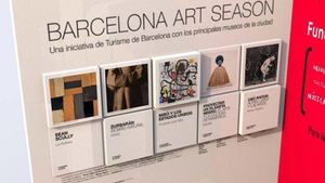 El estand de Turisme de Barcelona en ARCO, en Madrid.