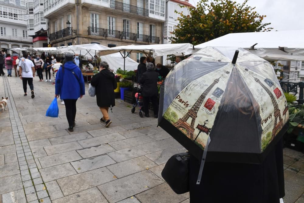 La pandemia puede con la feria de Betanzos