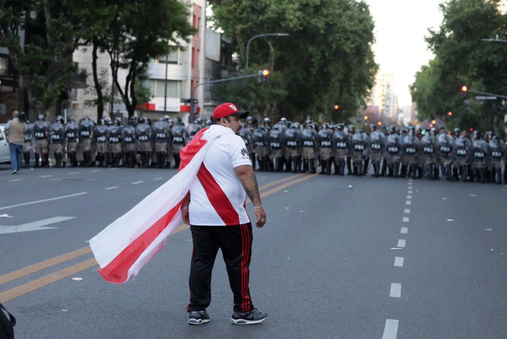 El River-Boca, aplazado por culpa de la violencia