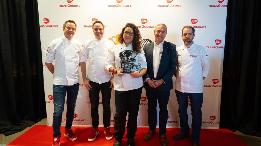 Marga Manucharyan, de la Escuela Superior de Hostelería  Vedruna Pro, ganó el concurso gastronómico  “Transgourmet Jóvenes Chefs”