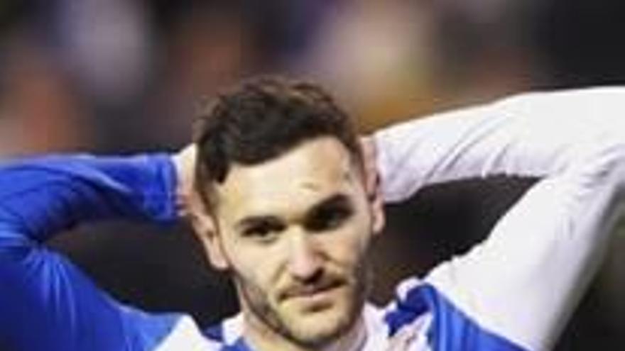 Lucas Pérez, desesperat