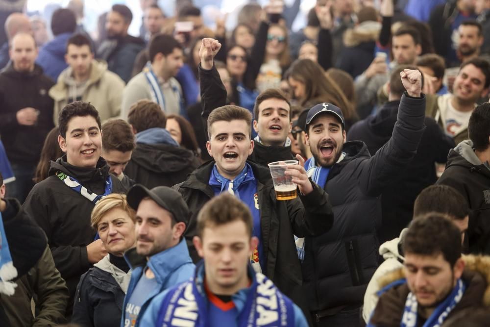 Fiesta de la APARO en el Carlos Tartiere