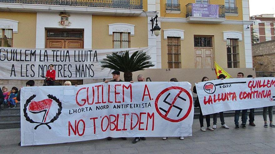 Concentración celebrada el pasado año frente al consistorio.