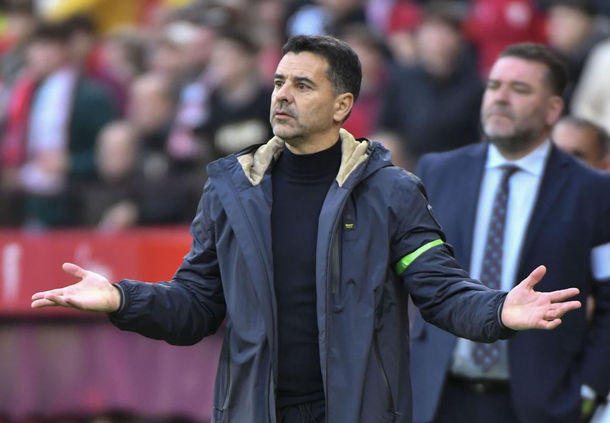 Míchel, en el Sánchez-Pizjuán