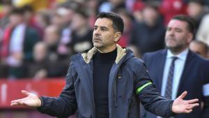 Míchel, en el Sánchez-Pizjuán