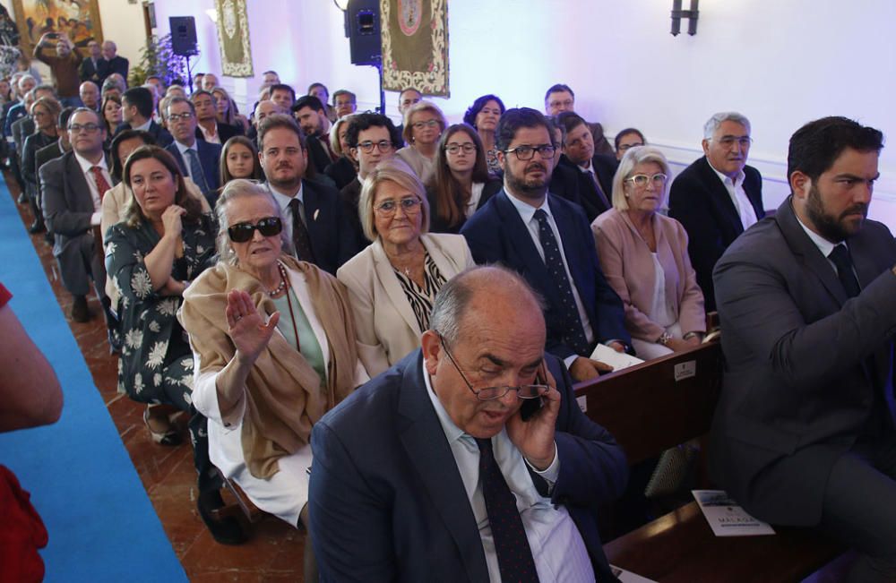 La Diputación ha entregado este viernes las Medallas de Oro del Día de Málaga en la iglesia Nuestra Señora del Rosario de La Cala del Moral