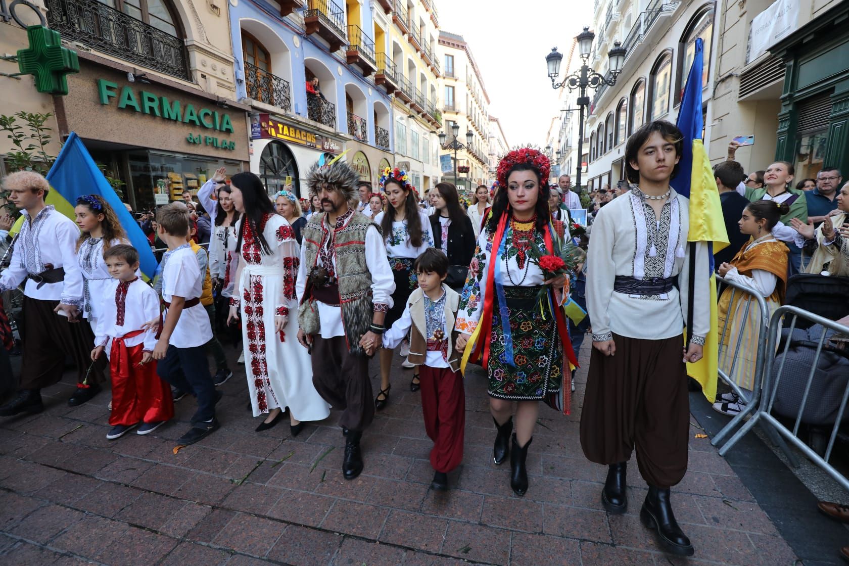 Ucrania ha sido el país invitado a la ofrenda