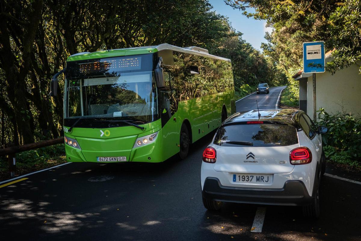 Transporte público en Anaga
