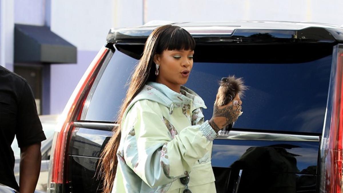 El sorprendente look de Rihanna