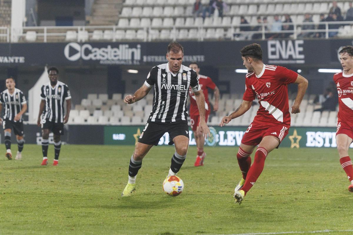 Las mejores imágenes del FC Cartagena-Sevilla Atlético